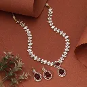 Kundan Necklace Set With Antique Gold Polish1.webp