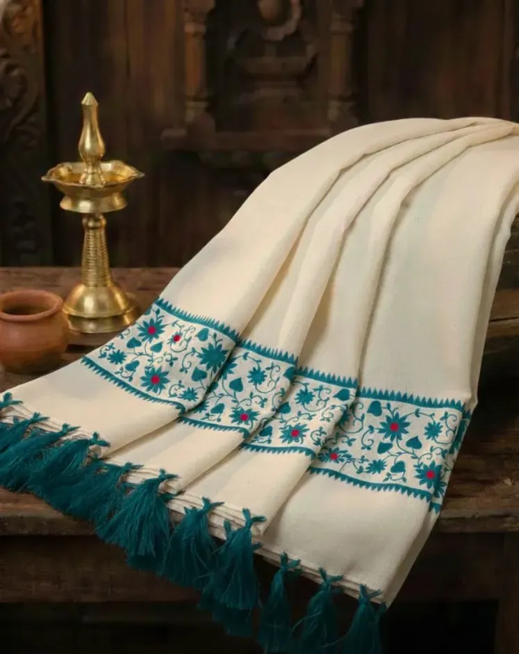 Kerala Handloom Set Mundu/4649K/1