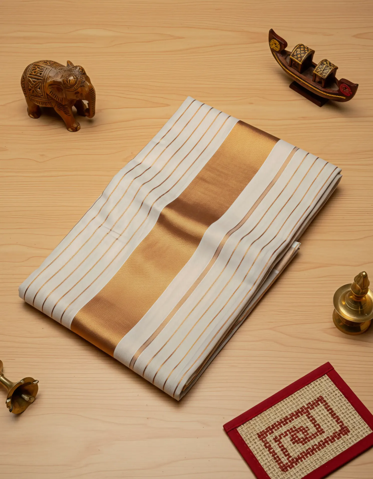 Kerala Handloom Set Saree/2136