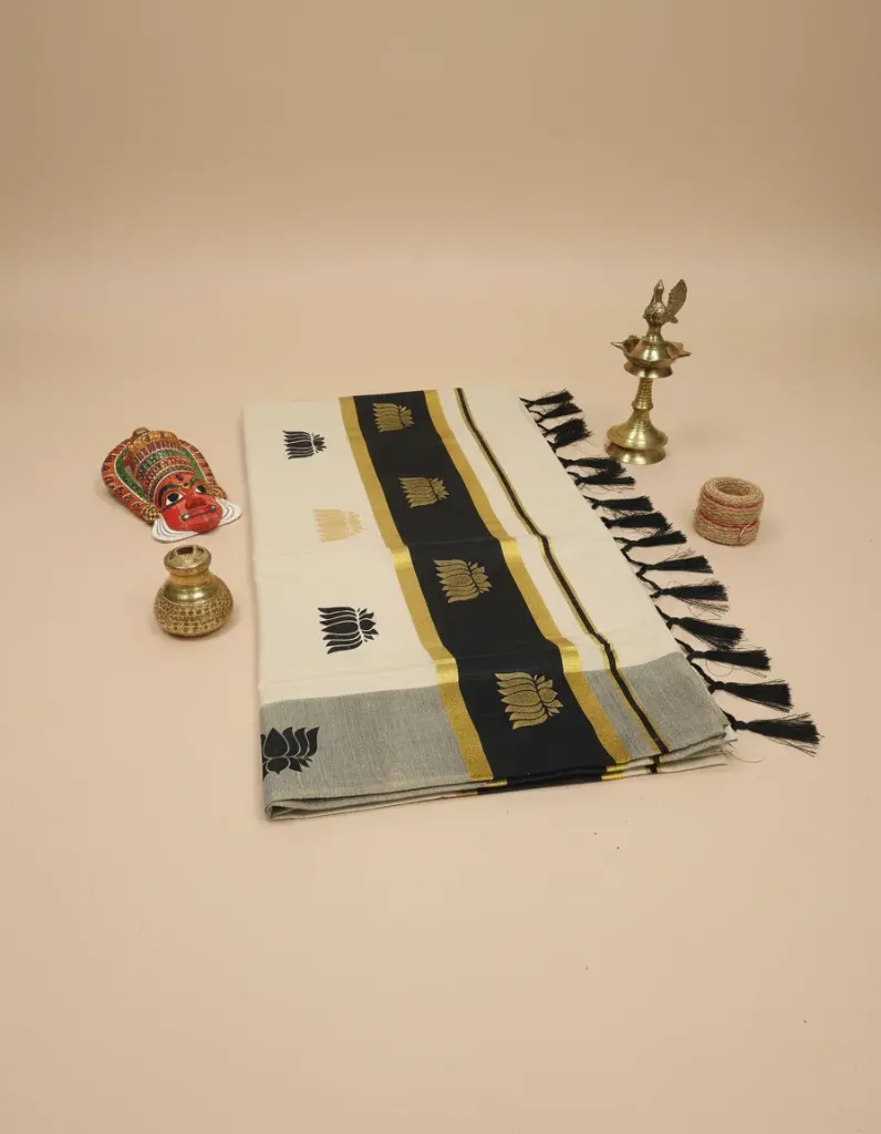 Kerala Handloom Set Saree/2626K