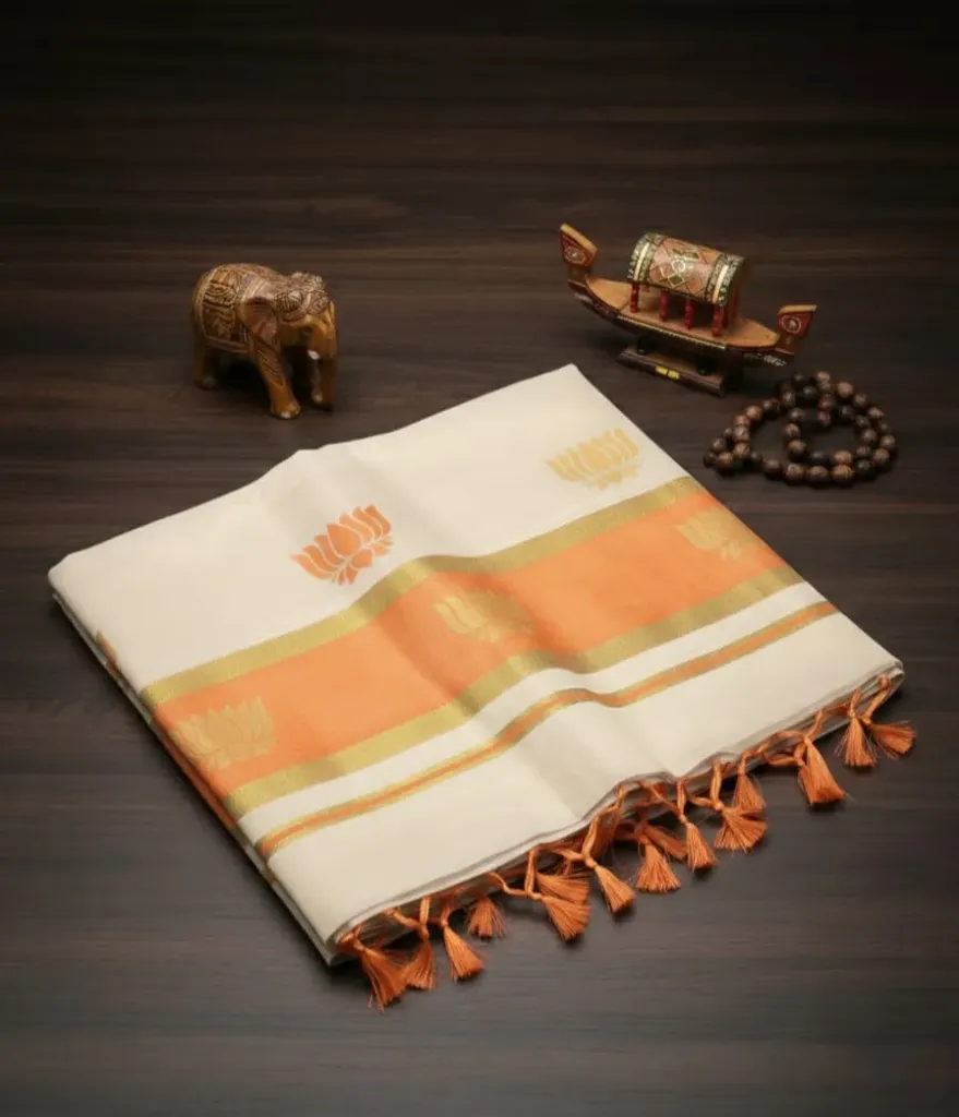 Kerala Handloom Set Saree/2626K