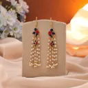 Dangler Meenakari Enamel Earrings