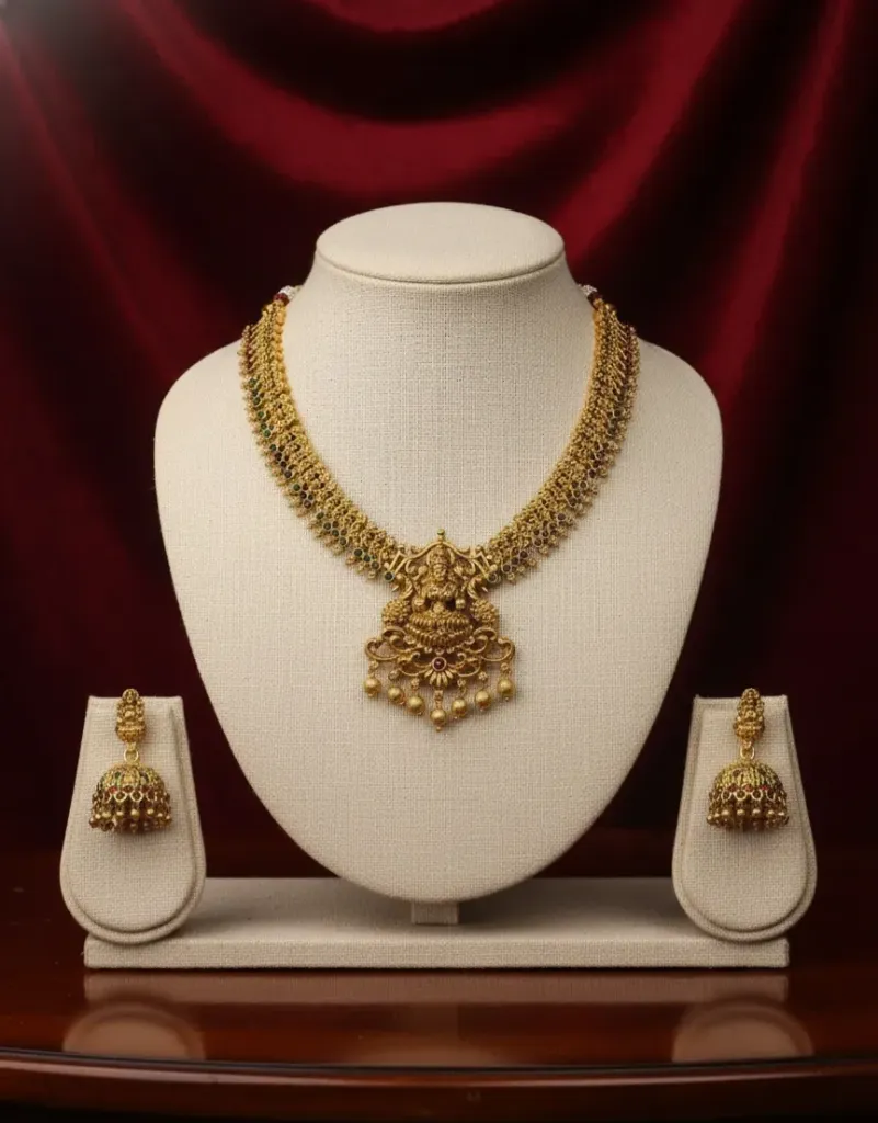 Opulent Mixed Stone Gold Set