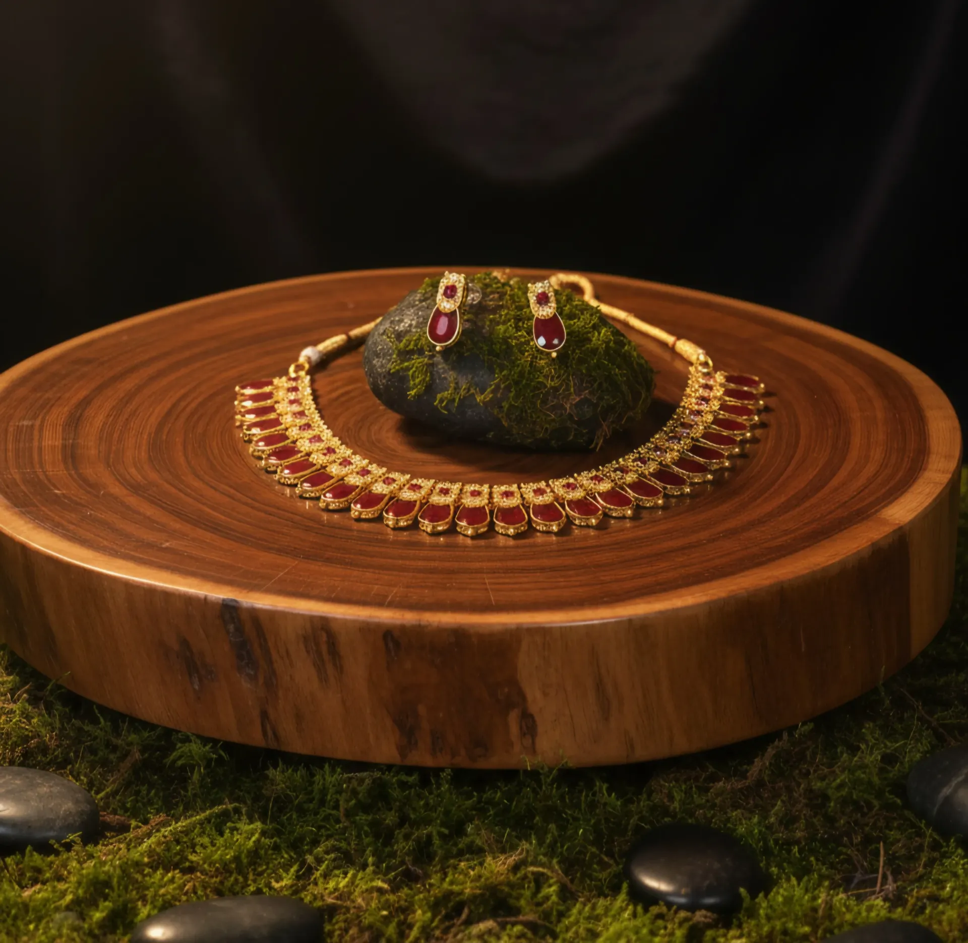 Classic Palakka Elegance Neckpiece