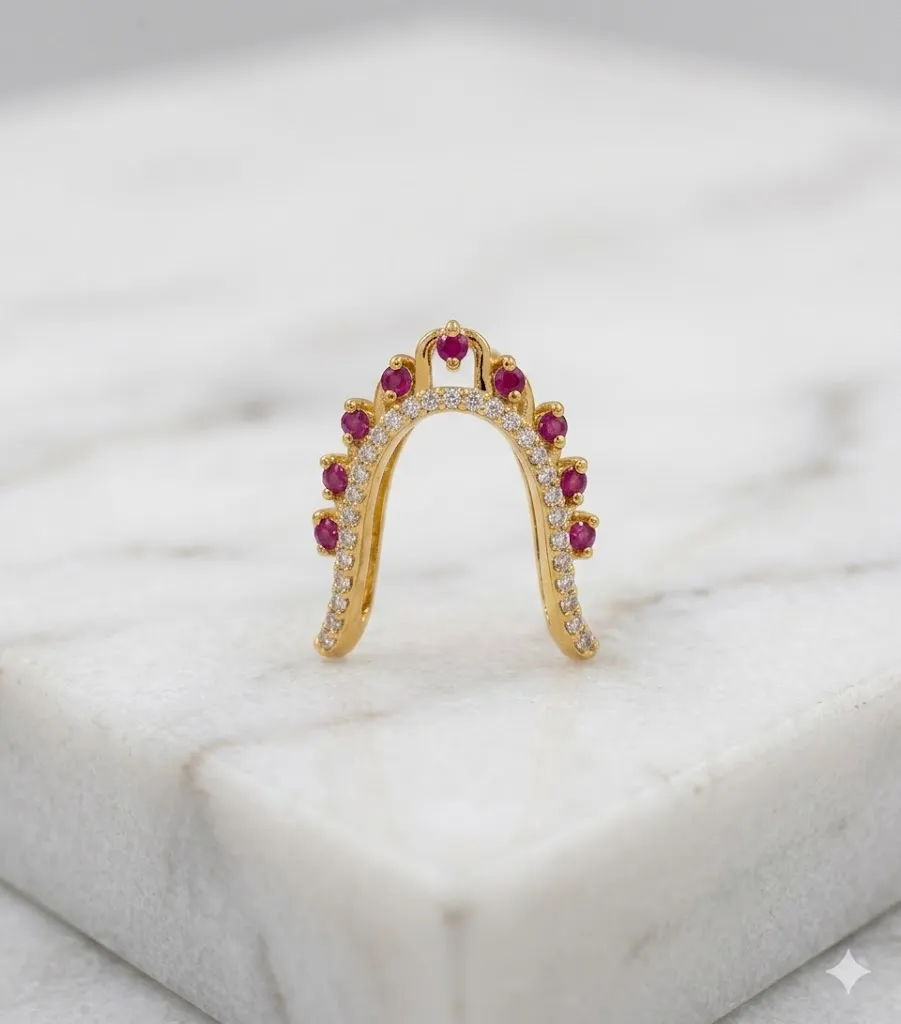 U-Glow Stone Adjustable Ring