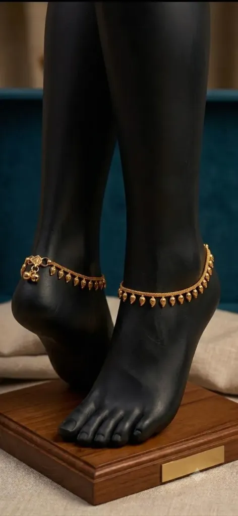 Kasavu Grace Anklet