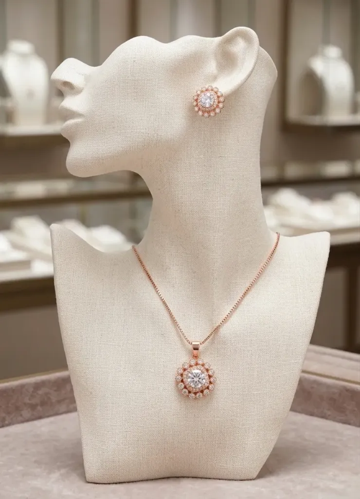 Rosé Royale Necklace Set