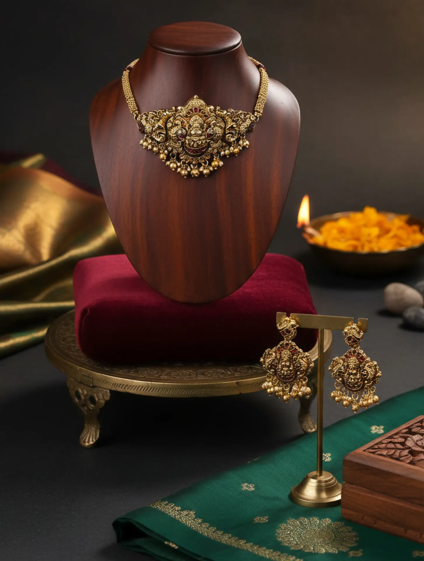 Antique Bold Mini Choker