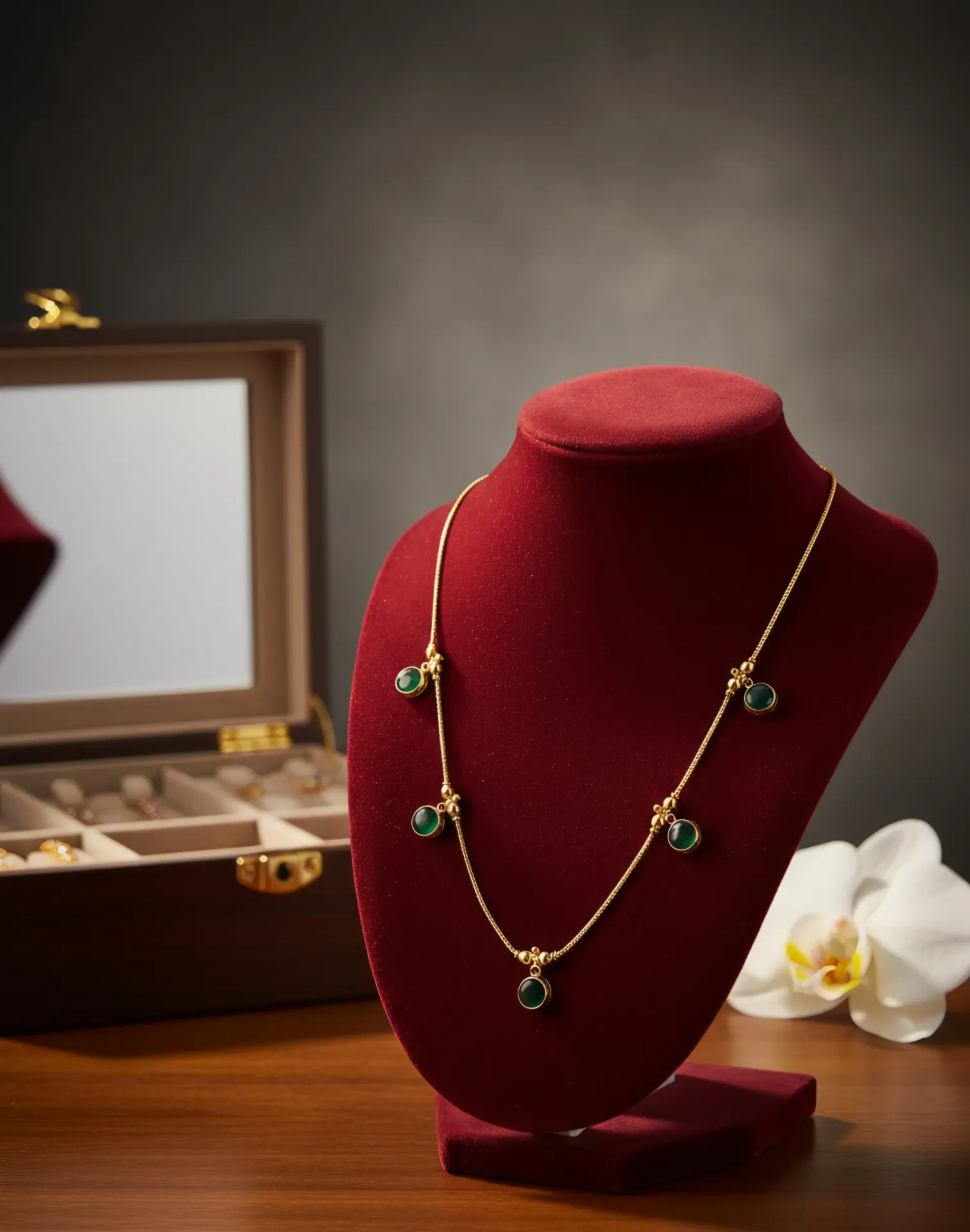 Dual-Sided Colored Drop Chain