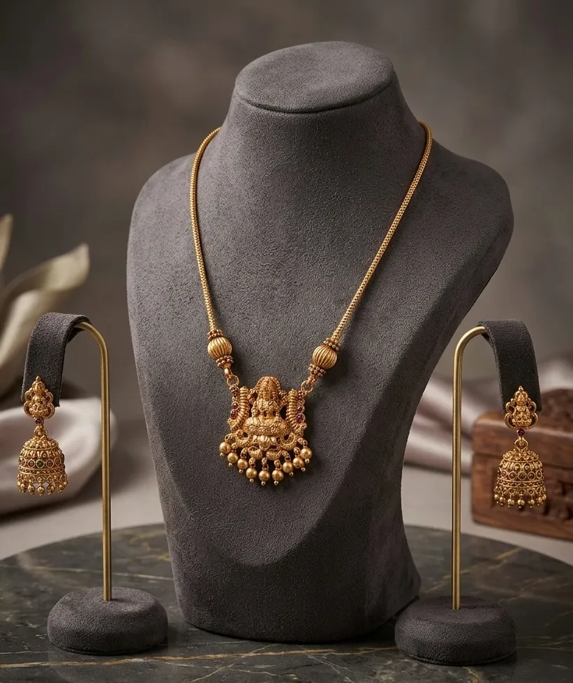 Antique Lakshmi Jewelry Set