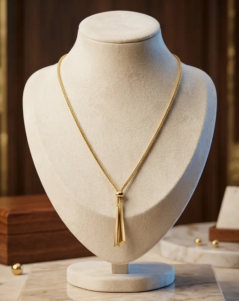 18K Gold Plated Ball Bead Chain