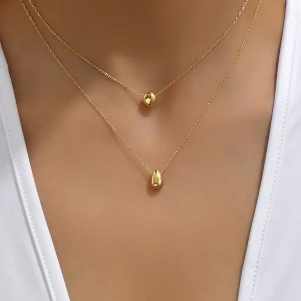 Minimalist Waterdrop Necklaces