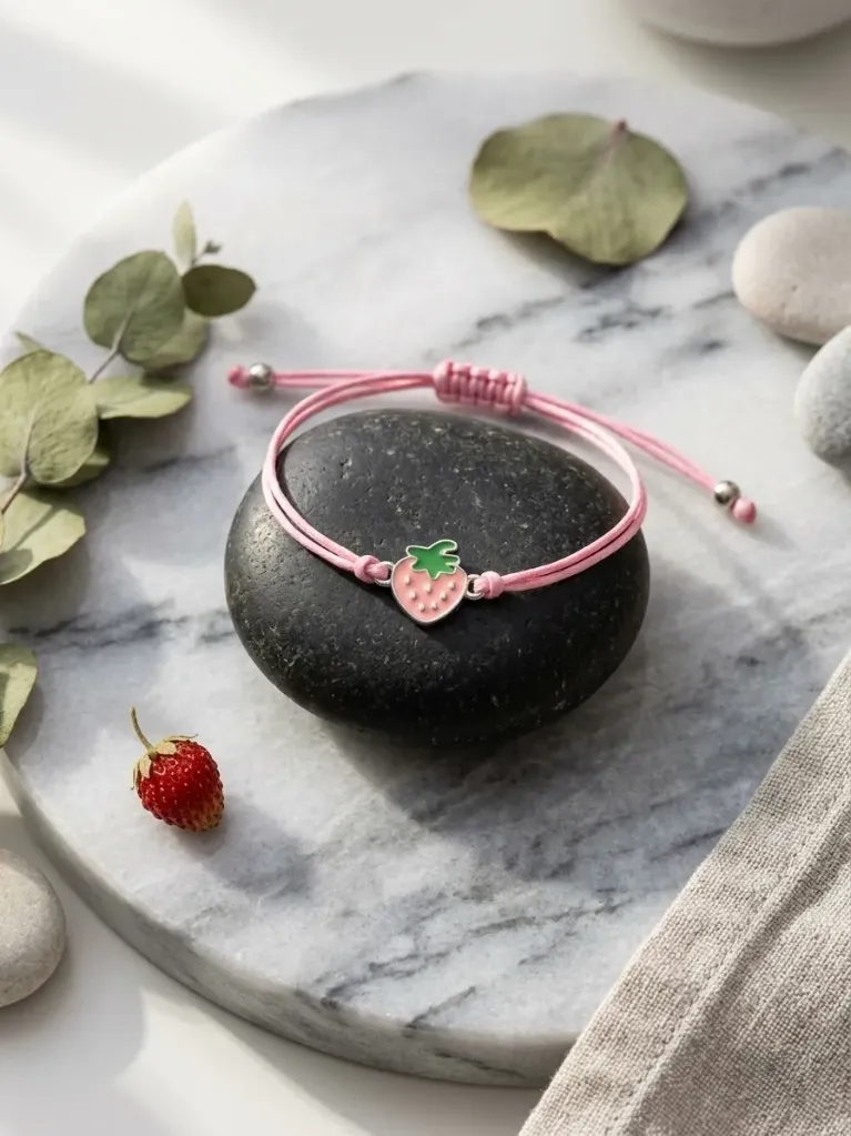Berry Cute Braid Bracelets