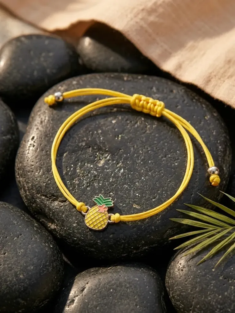 Sunny Pineapple Kids Bracelets