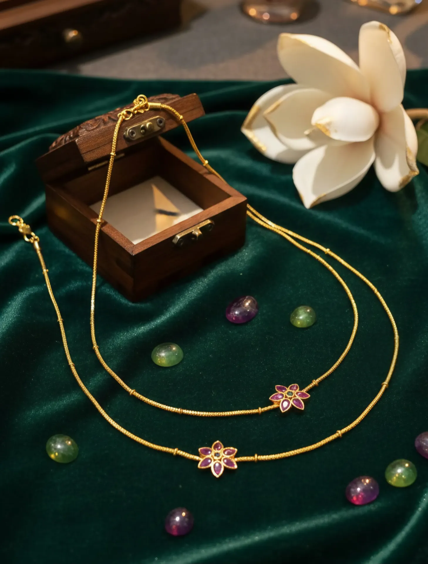 Traditional Gold Anklets