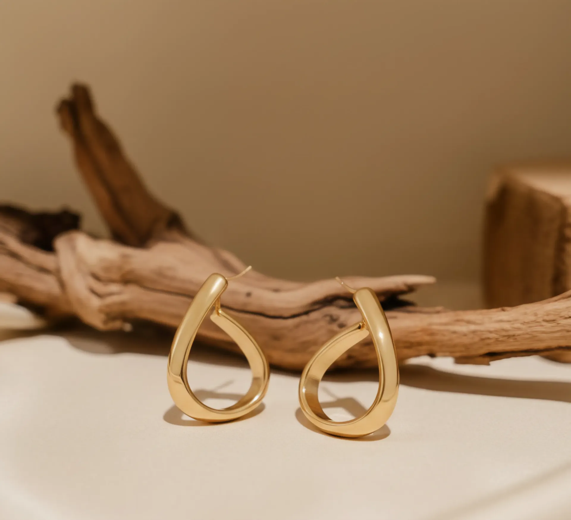 Trendy Geometric Diamond Earrings