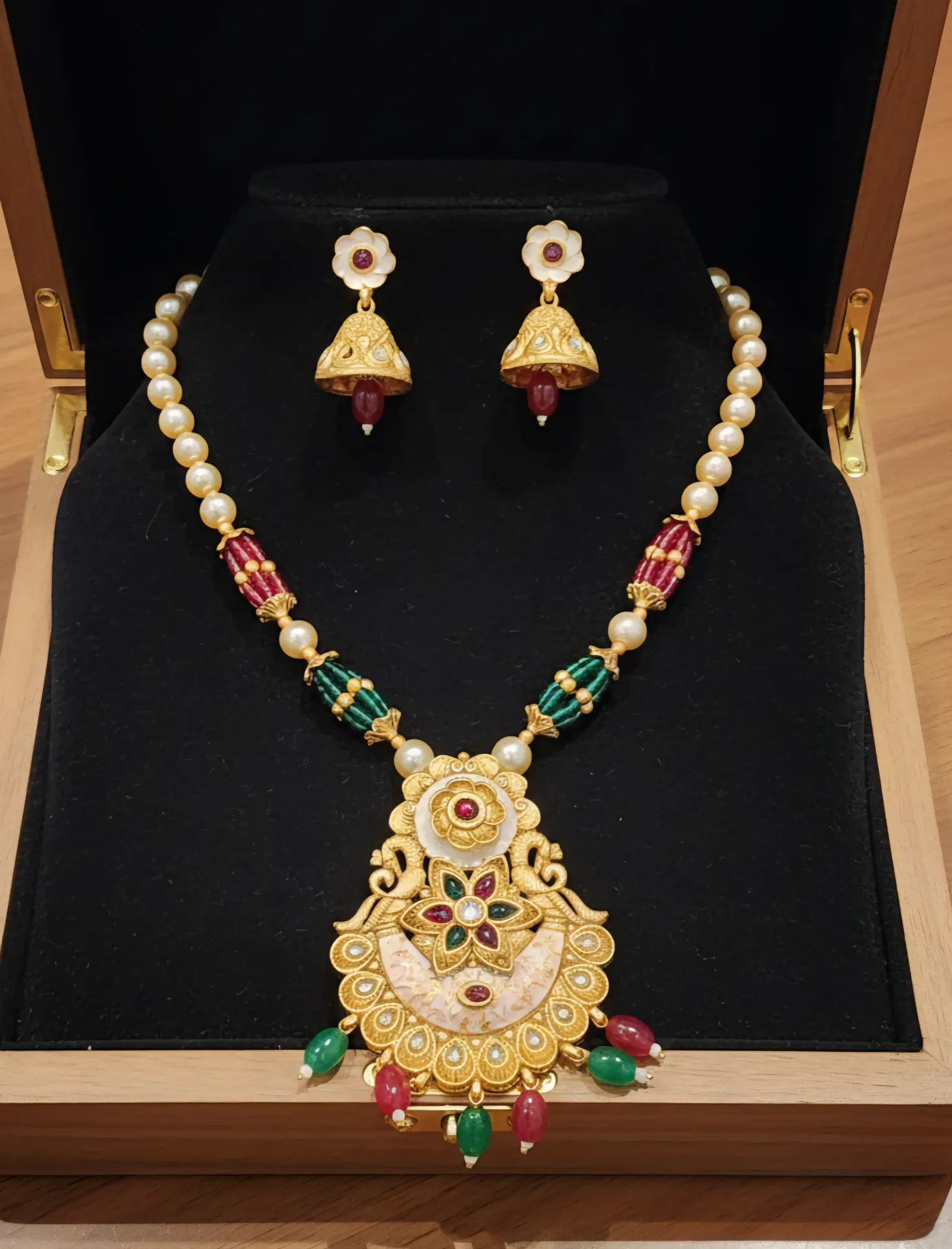 Jaipuri Neckpiece Set