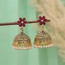 Attractive Oxidised Jhumkas (Handmade Patterns)