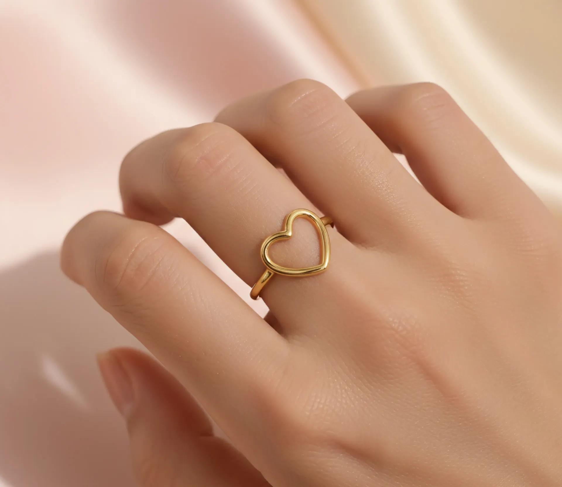 Sweetheart Adjustable Ring