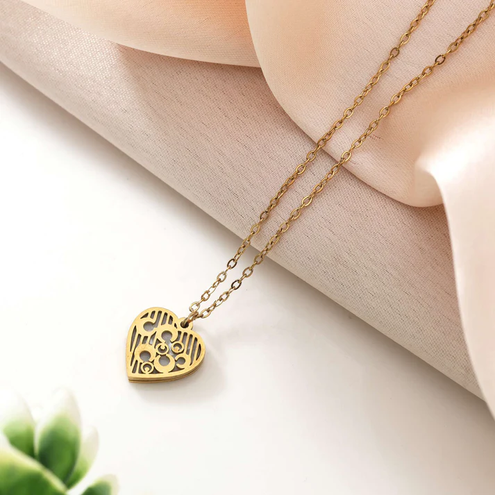 Everyday Heart Pendant Anti-Tarnish Necklace