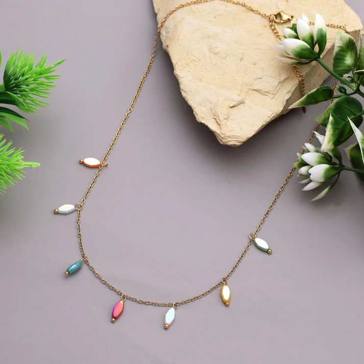 Assorted Colour Anti-Tarnish Necklace