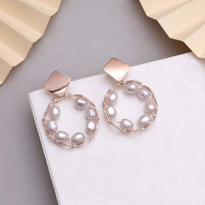 Classy Anti-Tarnish Hoop Earrings