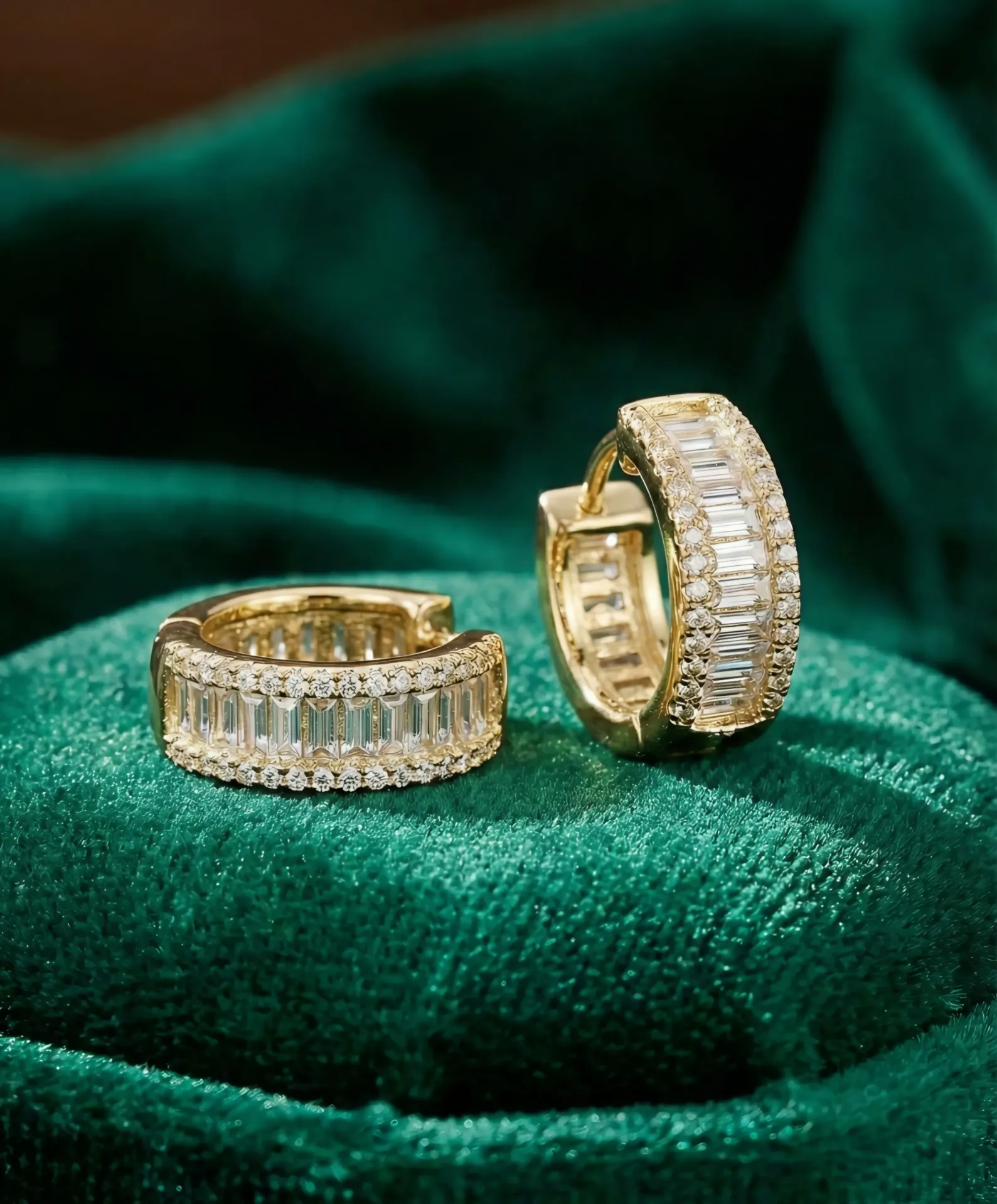 Beautiful AD Hoop Earrings