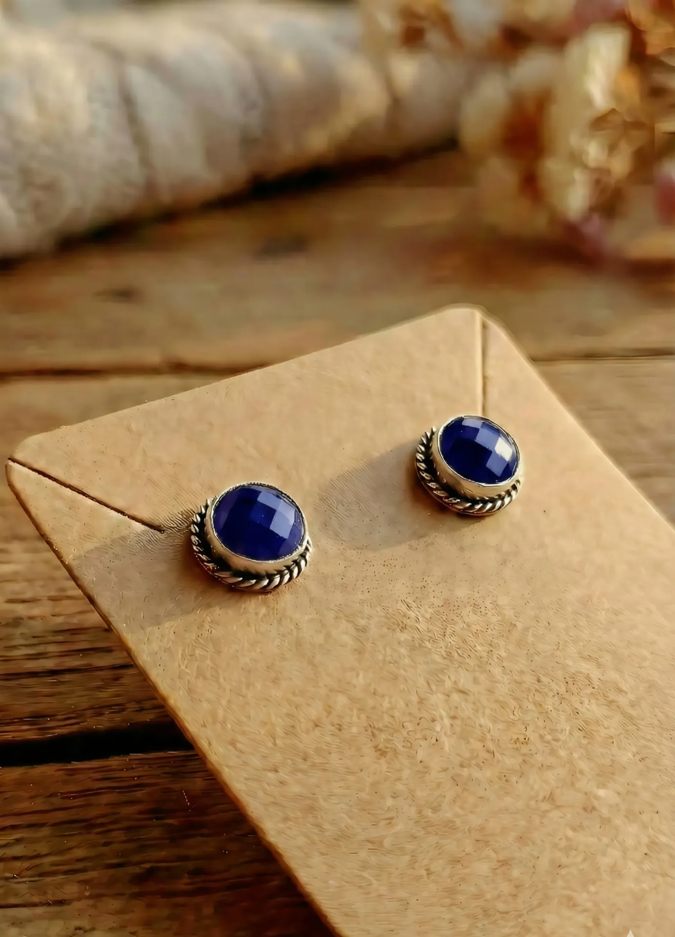 Oxidised Stud Earrings
