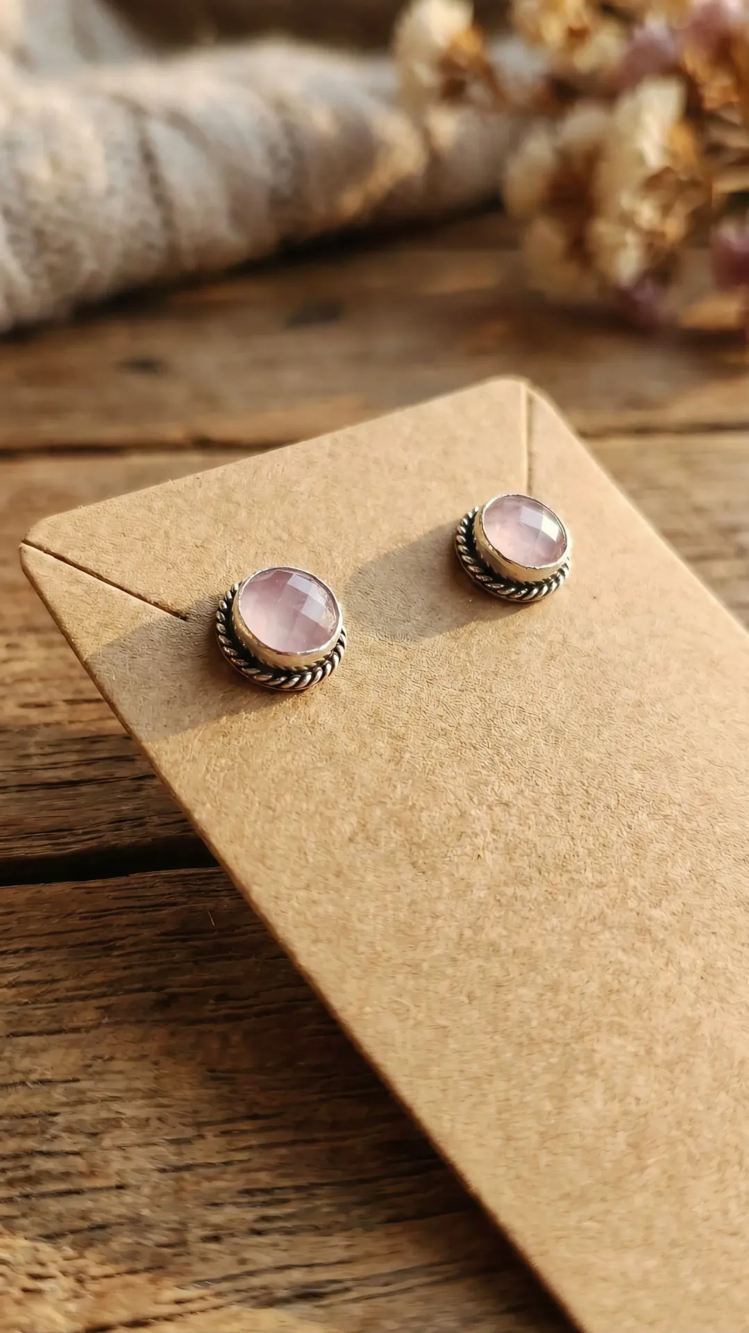 Oxidised Stud Earrings