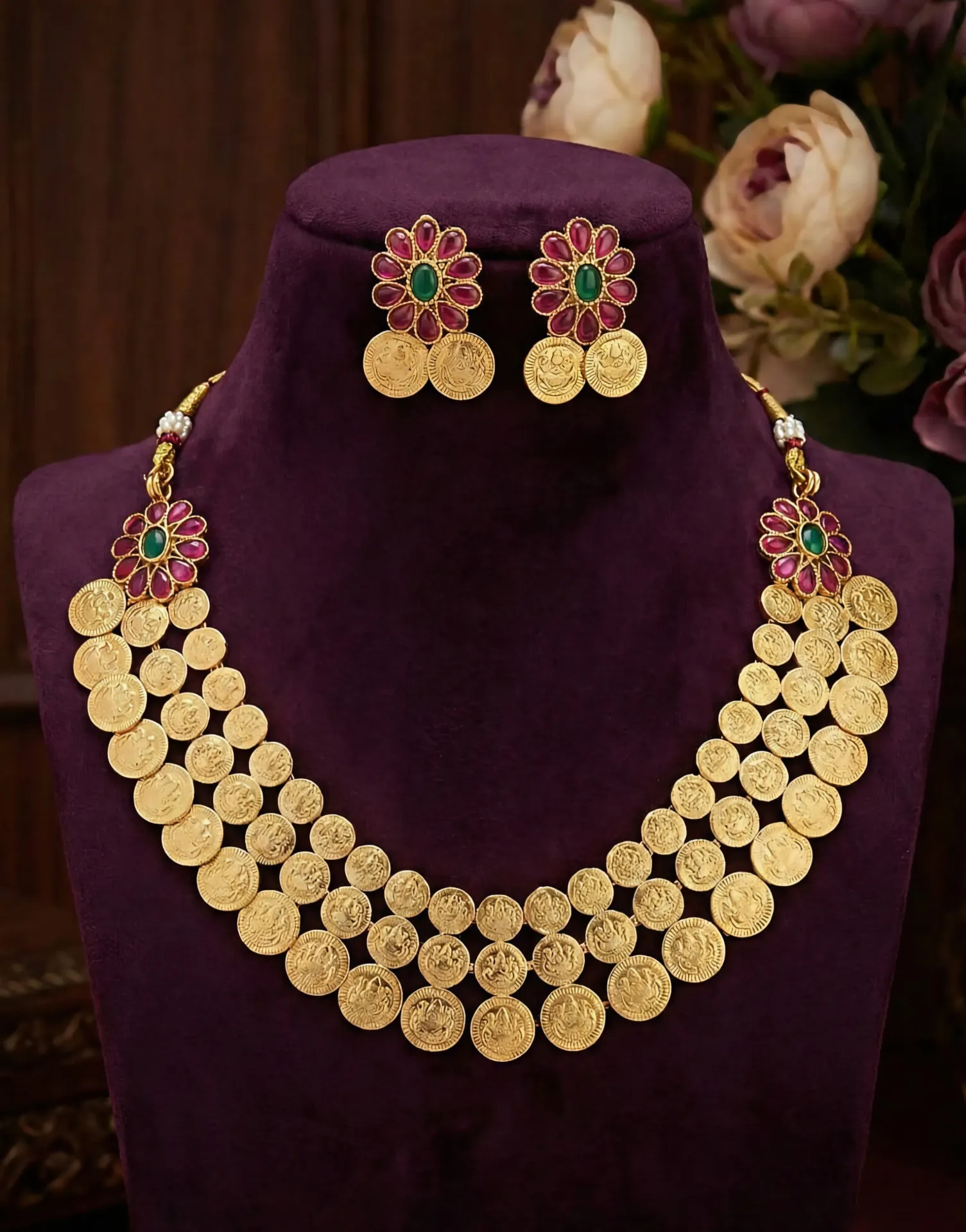 Classic Antique Kaashu Mala